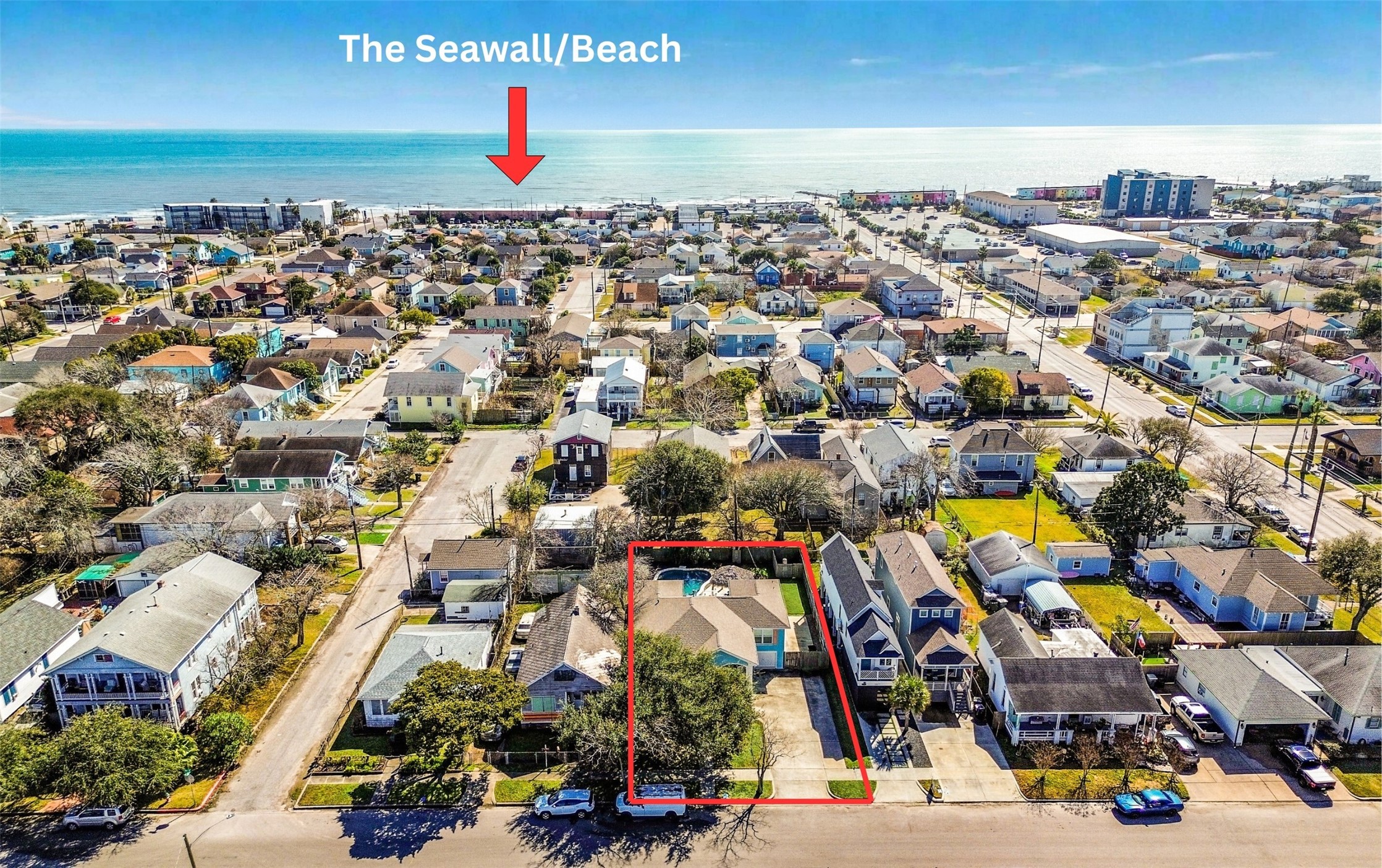 3807 Avenue R Galveston, TX 77550 - Photo 2 of 46 Perfectly positioned in a prime location, this home offers convenient access to local restaurants, Galveston’s top attractions, and the beach!