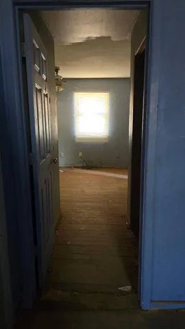 a close view of closet