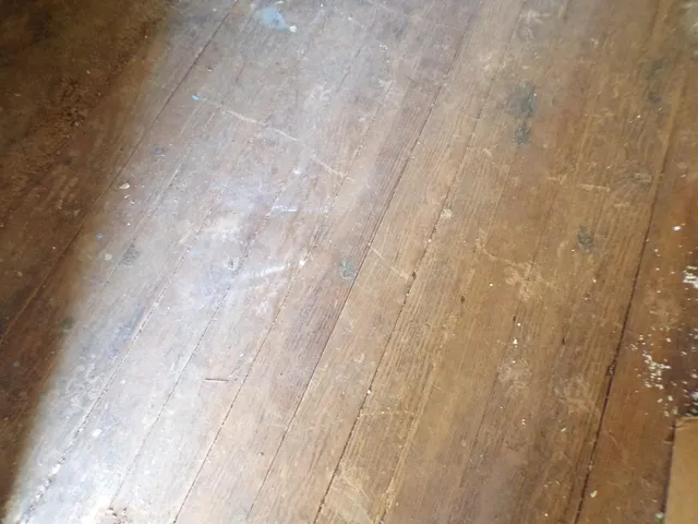 a view of a glass door