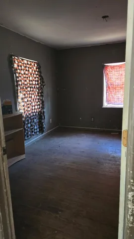 wooden floor in an empty room