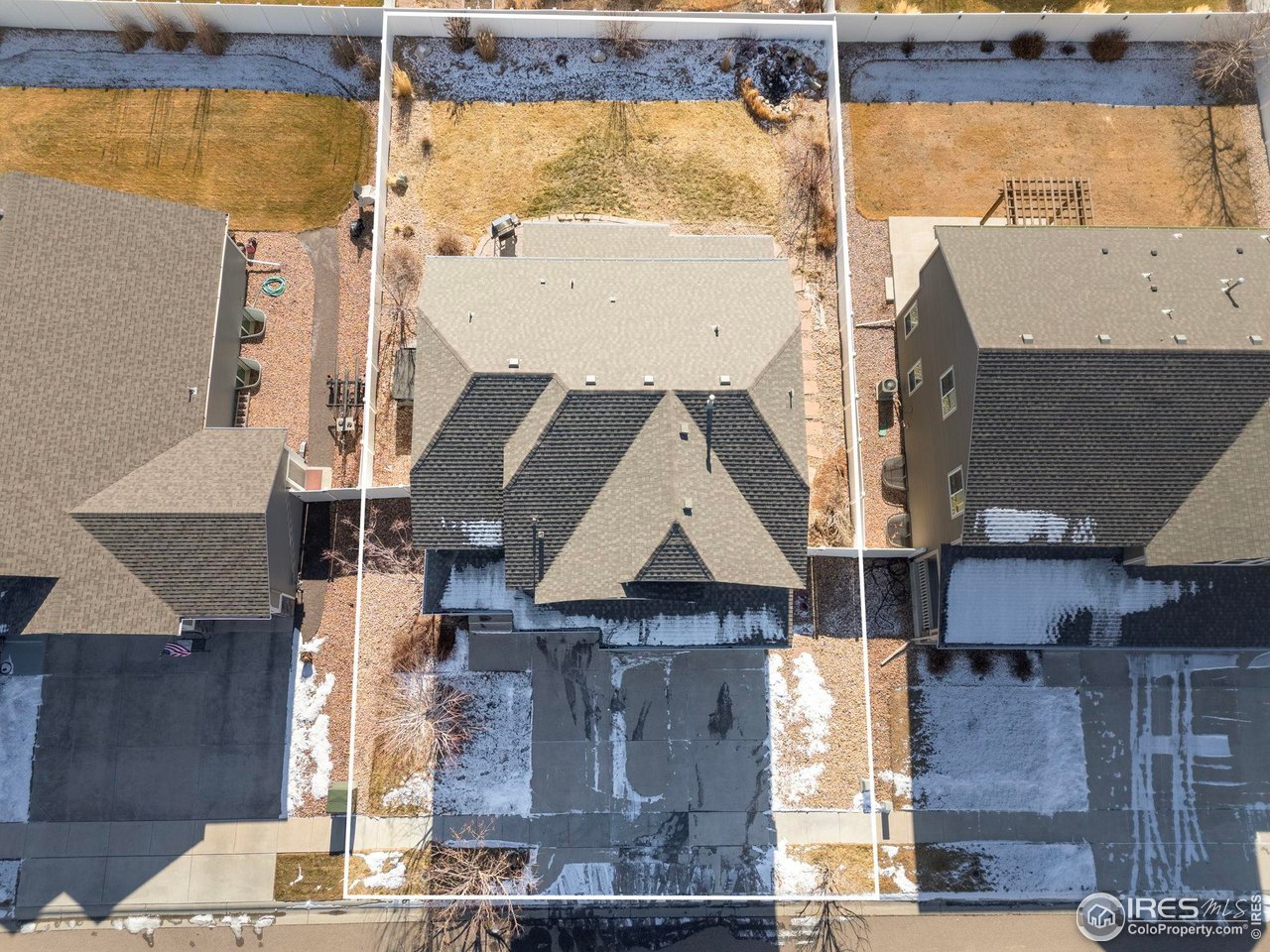 1223 Chilcott Street Berthoud, CO 80513 - Photo 32 of 38 Aerial View of Lot