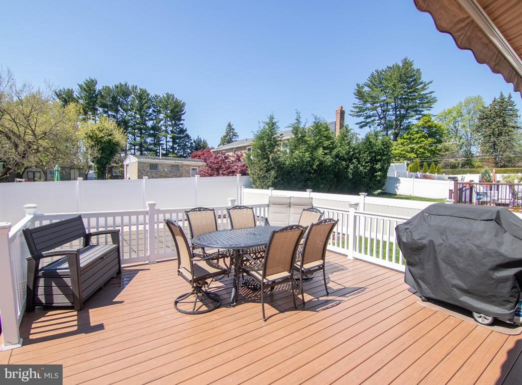 1204 Southampton Road Philadelphia, PA 19116 - Photo 35 of 42 Large back deck