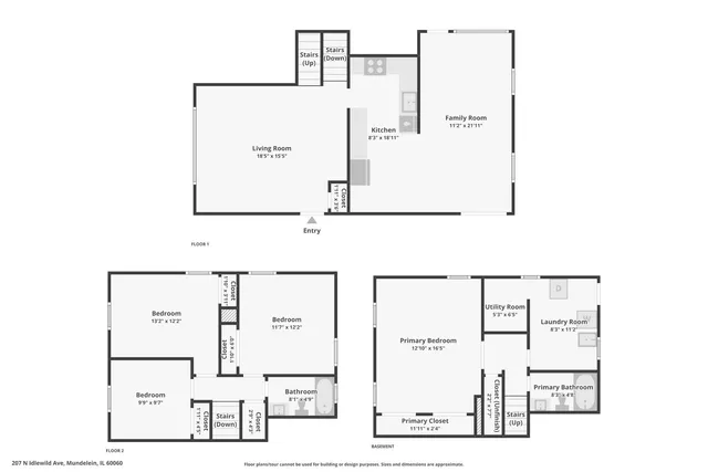 $364,900 | 207 North Idlewild Avenue, Mundelein, IL 60060