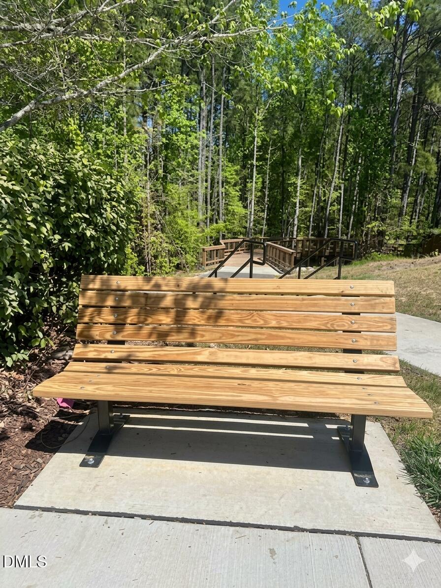 903 Straywhite Avenue Apex, NC 27539 - Photo 35 of 37 a view of backyard with a small space