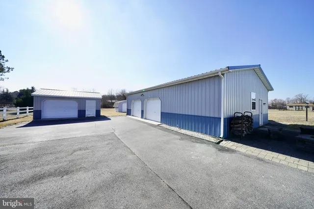 a view of a car garage