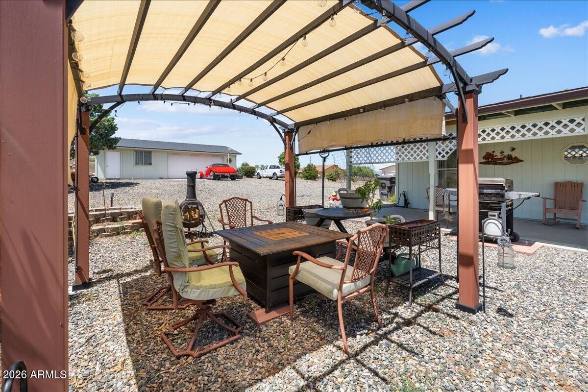 20143 East Mesa Verde Road Mayer, AZ 86333 - Photo 18 of 25 Back yard Seating area