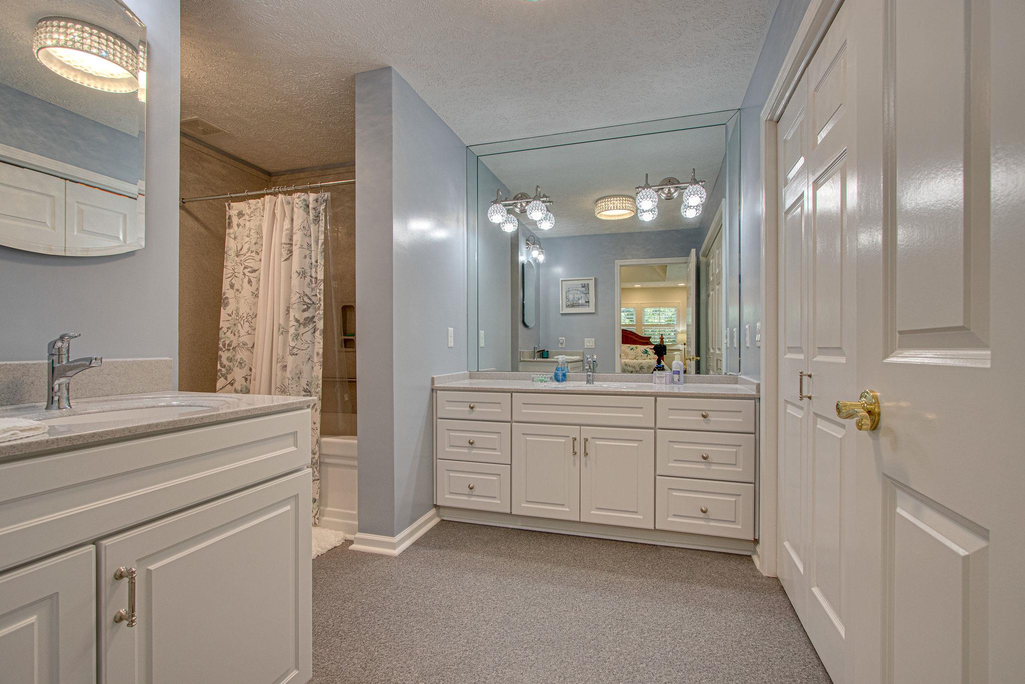 5214 Rustic Way Old Hickory, TN 37138 - Photo 16 of 30 Master bath was renovated in 2018. New cabinets, tub, flooring, ALL NEW!