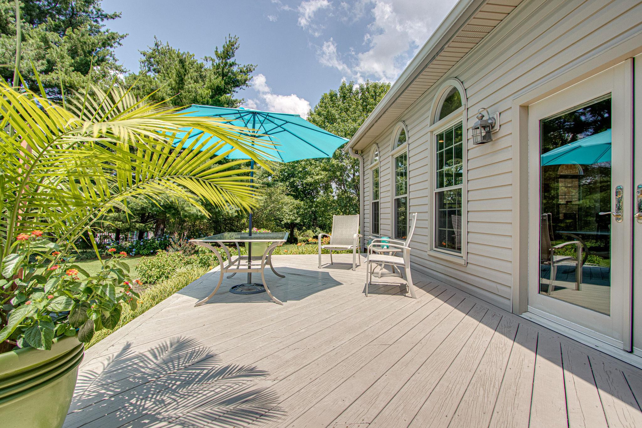 5214 Rustic Way Old Hickory, TN 37138 - Photo 26 of 30 The deck is just off of the rec room.