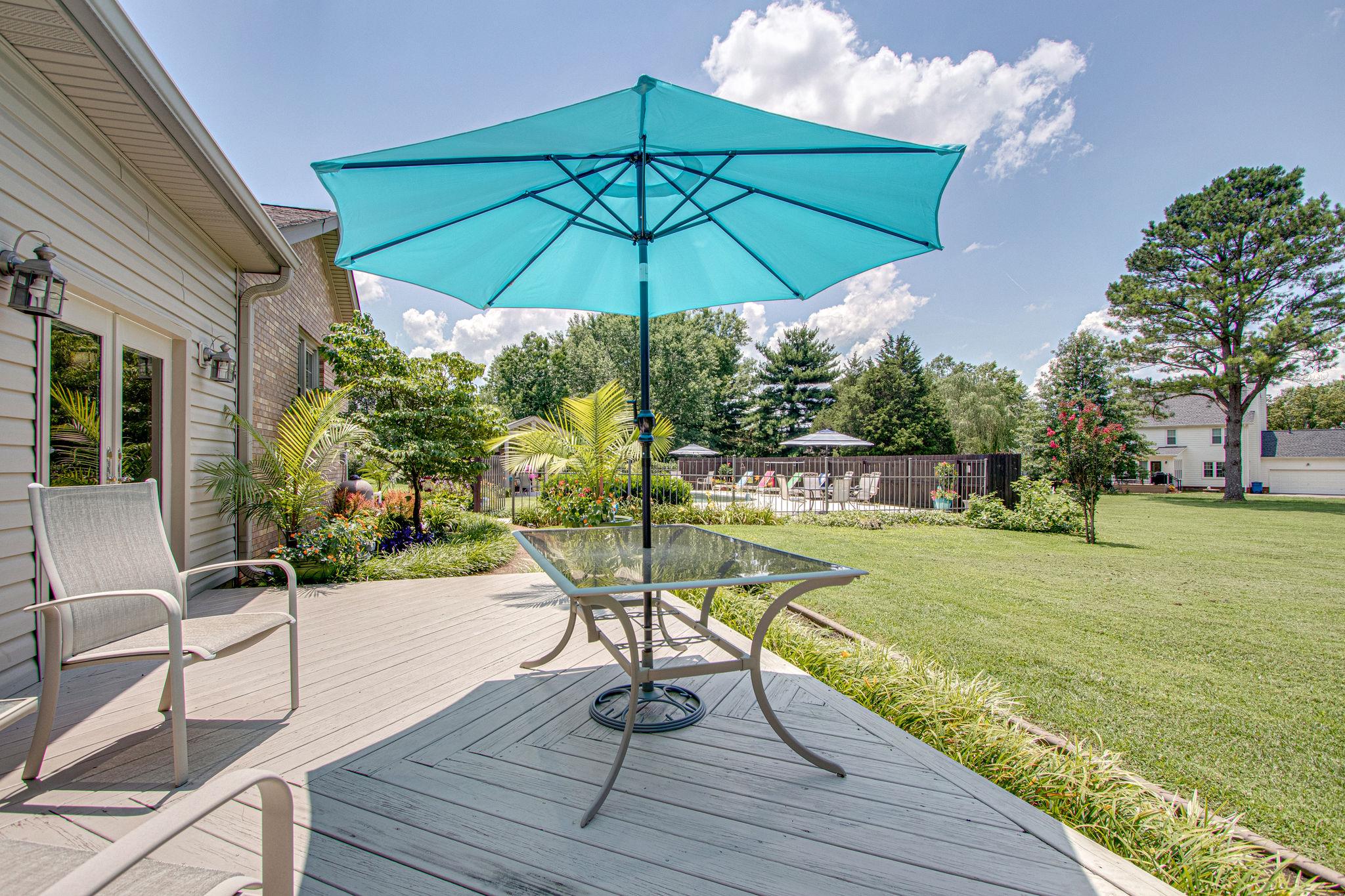 5214 Rustic Way Old Hickory, TN 37138 - Photo 27 of 30 View of the backyard from the deck.