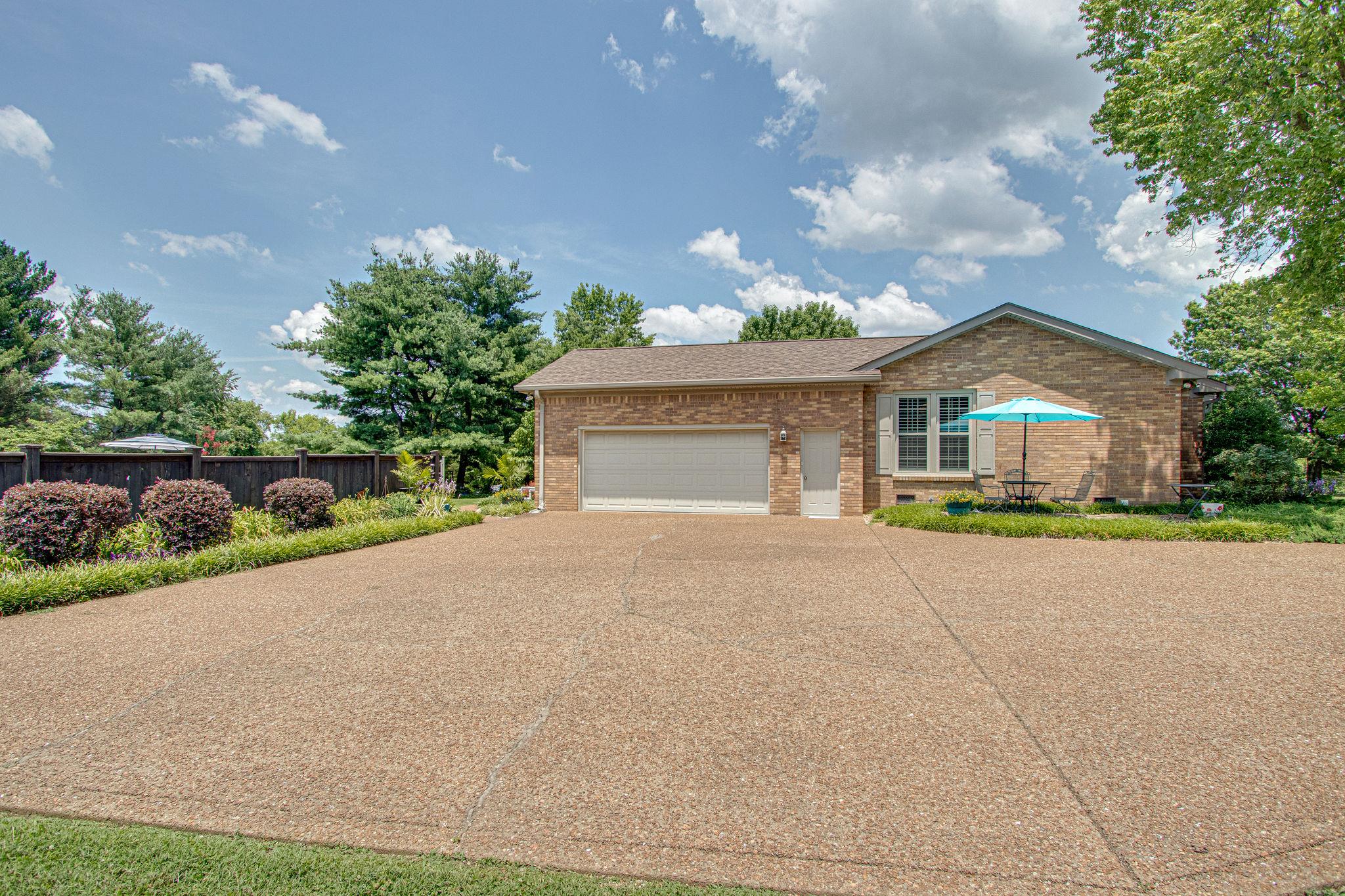 5214 Rustic Way Old Hickory, TN 37138 - Photo 30 of 30 Large aggregate driveway has plenty of parking space or room to turn around.