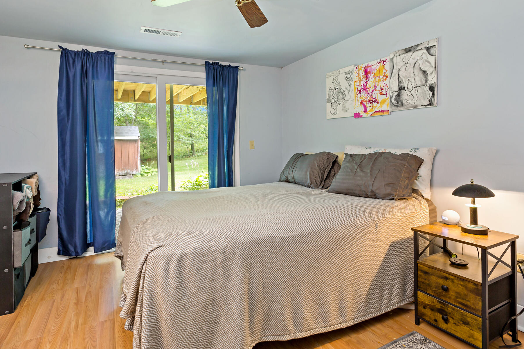 294 Salt Rock Road Barnstable, MA 02630 - Photo 23 of 32 a bedroom with a bed and wooden floor