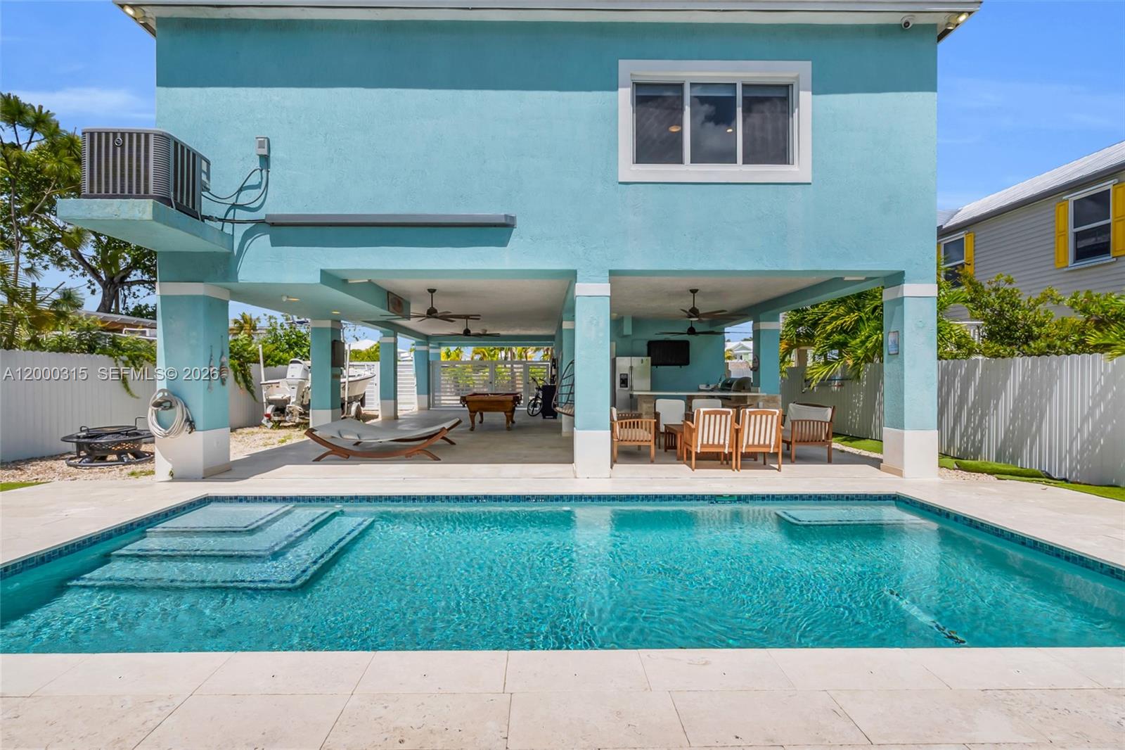 949 Plantation Road Key Largo, FL 33037 - Photo 19 of 51 Heated saltwater pool.