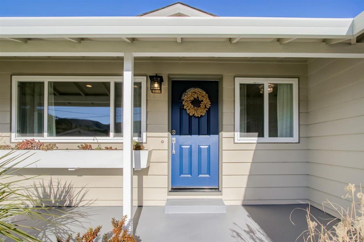 855 Standish Road Pacifica, CA 94044 - Photo 42 of 77 a front view of a house with a porch