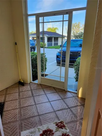 a view of a entryway door of the house