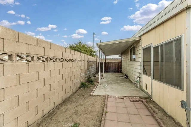 a view of a pathway of a building