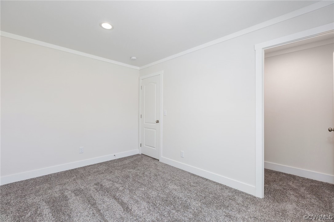 2011 Meherrin Road Meherrin, VA 23954 - Photo 24 of 37 an empty room with a workbench