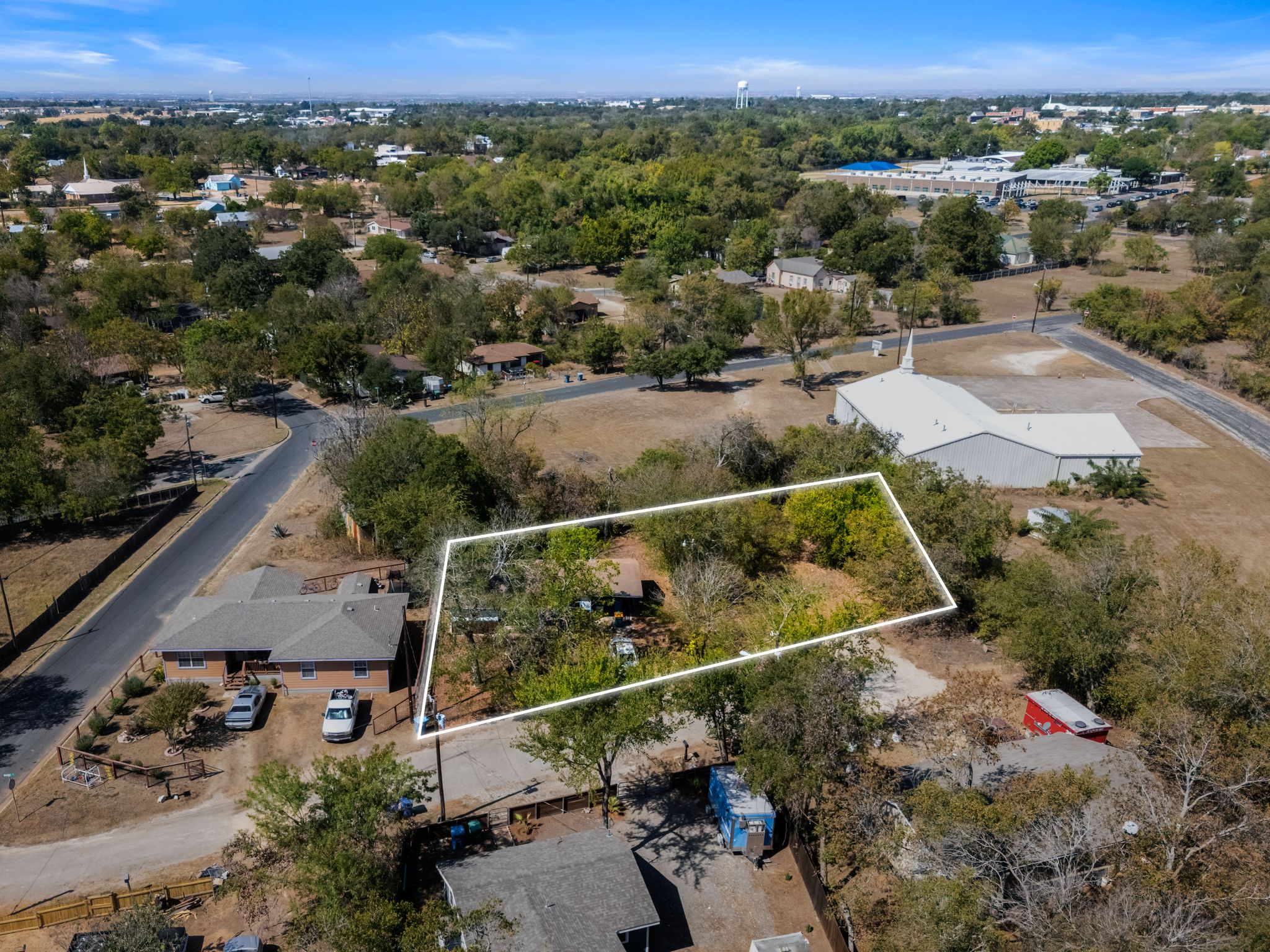 102 Masonic Drive Elgin, TX 78621 - Photo 4 of 12 an aerial view of a house