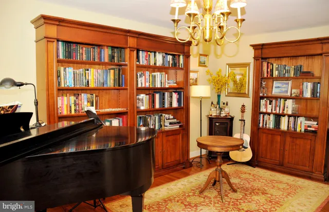 a view of a living room