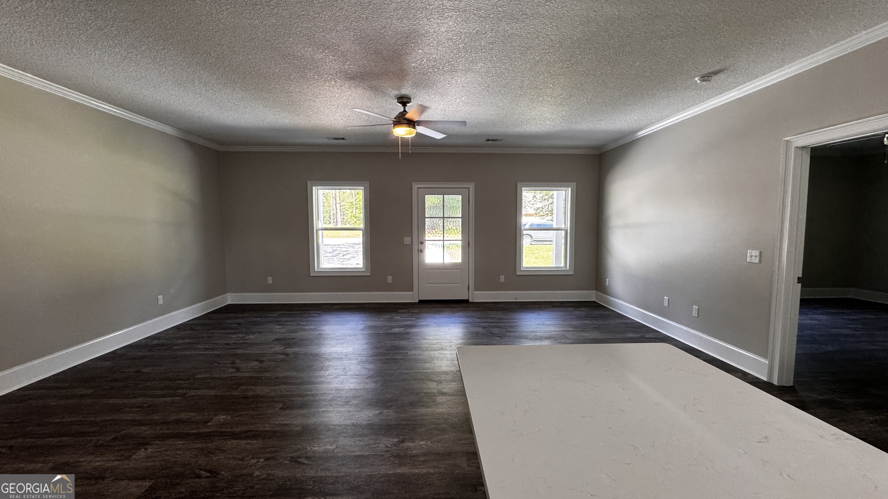 3 Willow Pointe Claxton, GA 30417 - Photo 18 of 31 an empty room with wooden floor and windows