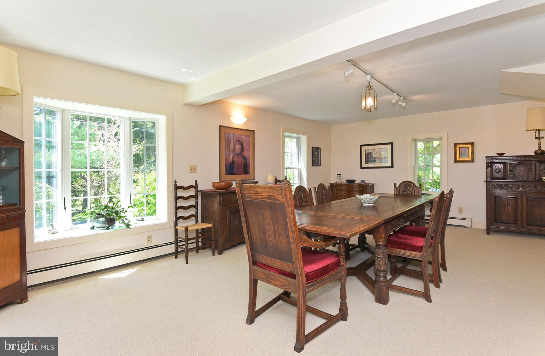 70 Copper Mine Road Princeton, NJ 08540 - Photo 12 of 42 Dining Room with Bay Window