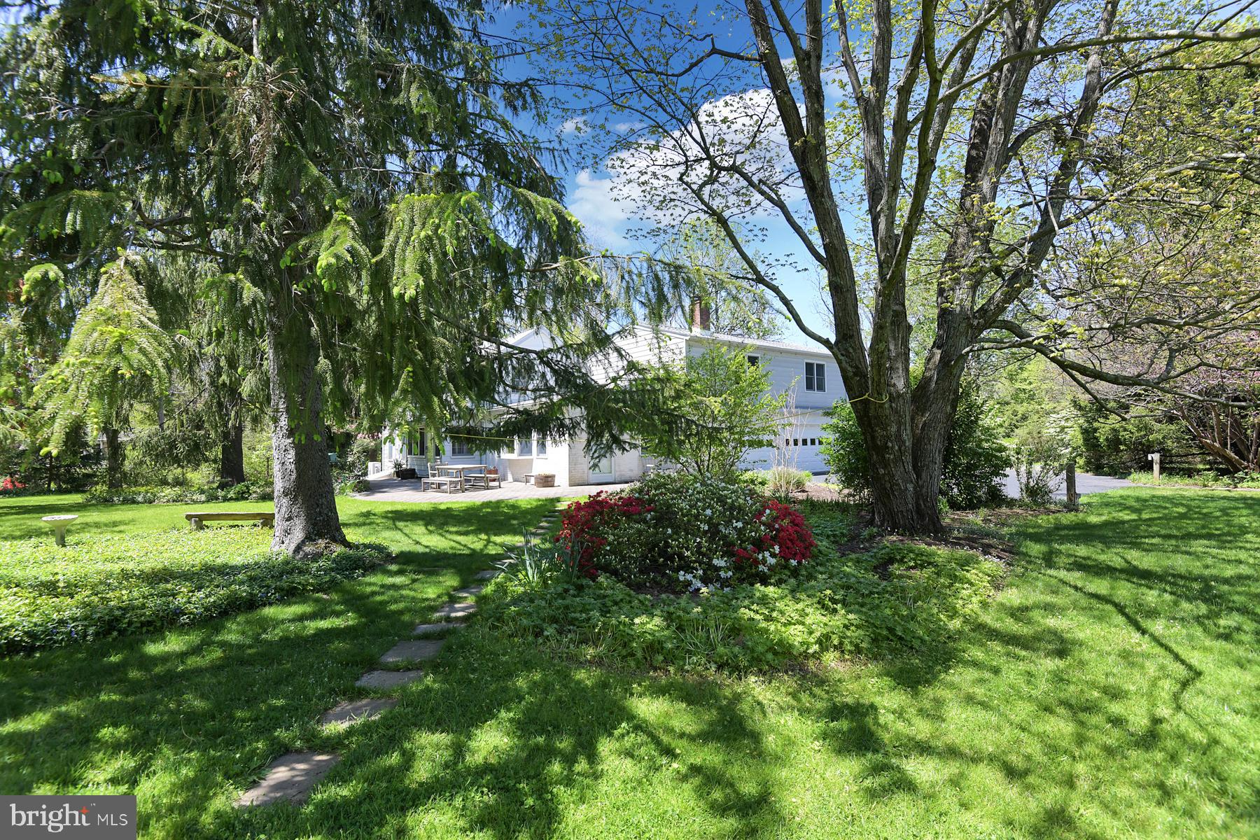 70 Copper Mine Road Princeton, NJ 08540 - Photo 30 of 42 Gardens Back toward House