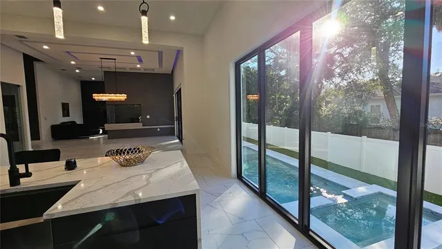 a view of car garage