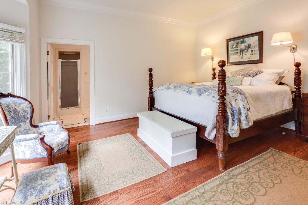4426 Johnson Street High Point, NC 27265 - Photo 19 of 30 Spacious main level master with bay window perfect for seating area to relax and read a book.