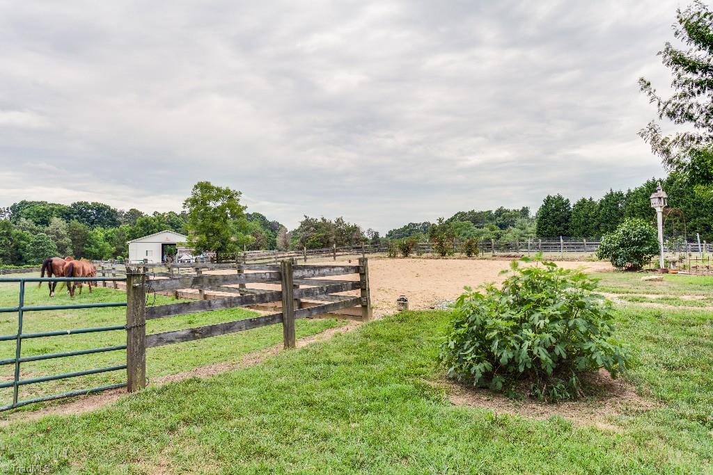4426 Johnson Street High Point, NC 27265 - Photo 5 of 30 Approx. 80' x 60' sand arena with fenced pastures surrounding. Ride and explore the trails throughout the adjoining property.