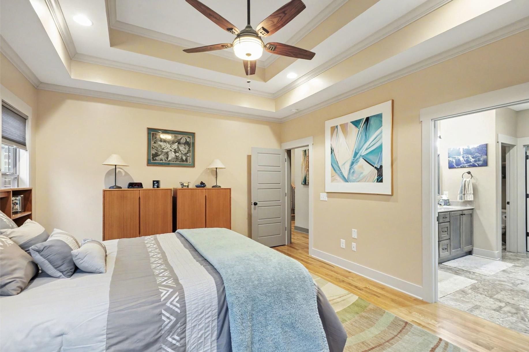548 Strudwick Avenue Goodlettsville, TN 37072 - Photo 11 of 54 a bedroom with a bed and painting on the wall