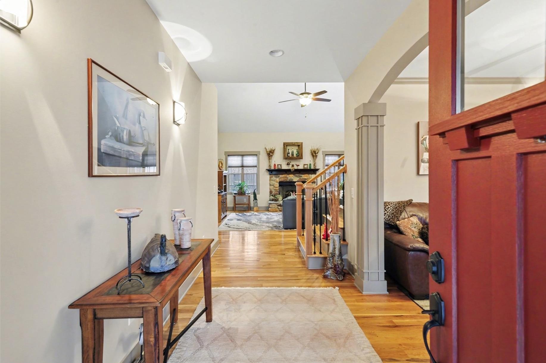 548 Strudwick Avenue Goodlettsville, TN 37072 - Photo 23 of 54 a view of a hallway to a livingroom with furniture