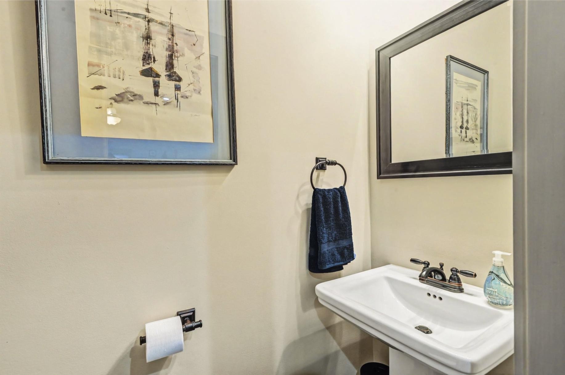 548 Strudwick Avenue Goodlettsville, TN 37072 - Photo 35 of 54 a bathroom with a sink and a mirror