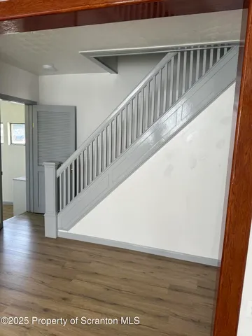 a view of wooden floor