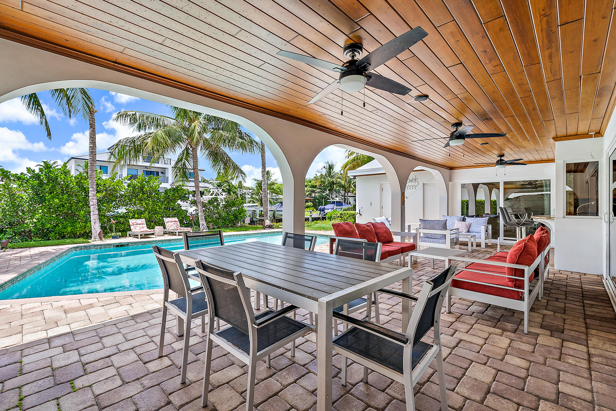 19165 Waterway Road Jupiter, FL 33469 - Photo 20 of 45 Covered patio
