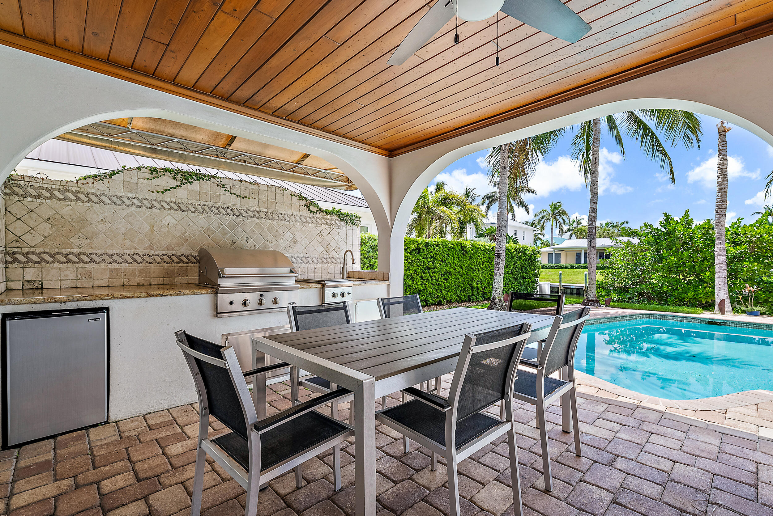 19165 Waterway Road Jupiter, FL 33469 - Photo 21 of 45 Summer Kitchen