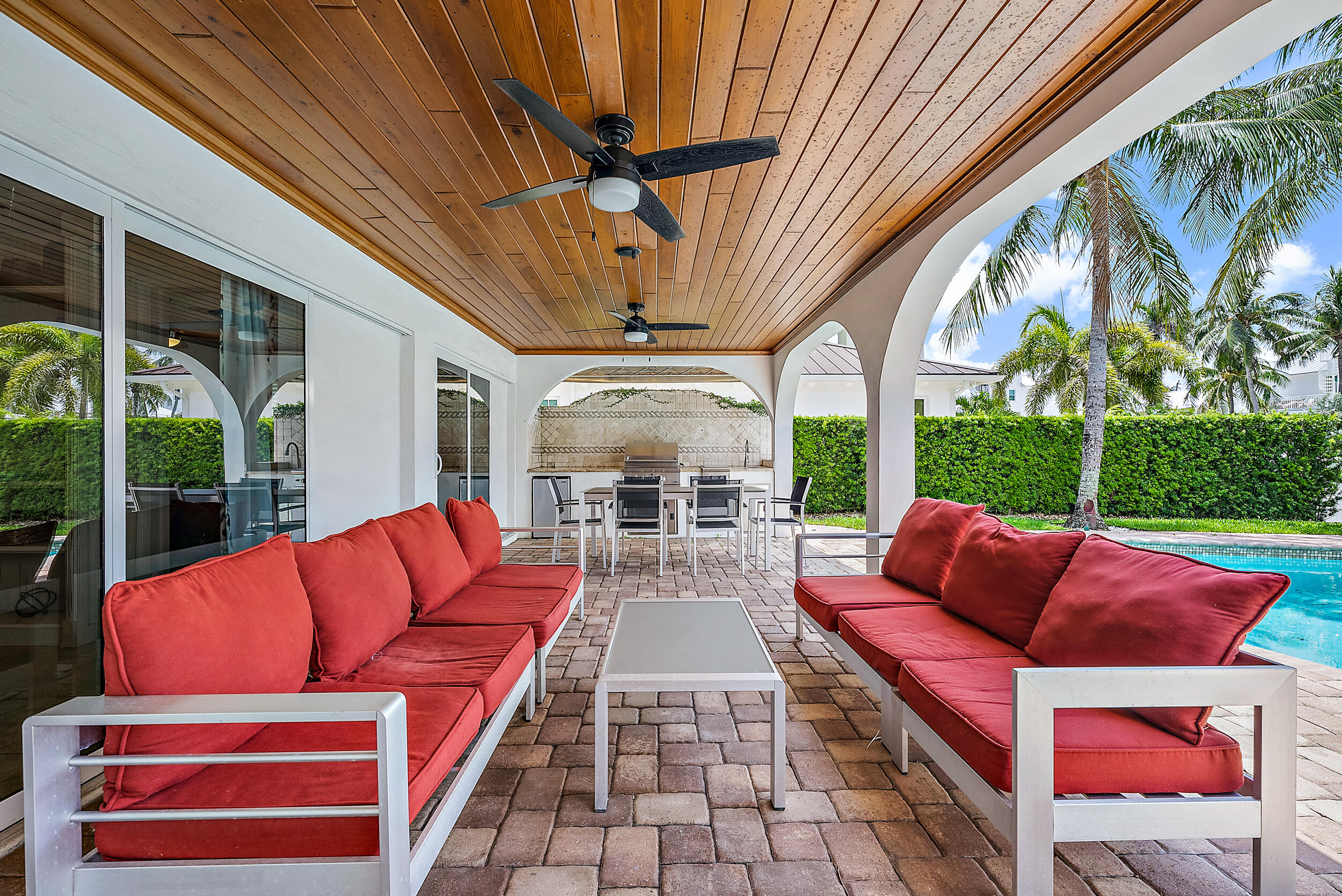 19165 Waterway Road Jupiter, FL 33469 - Photo 22 of 45 Covered patio