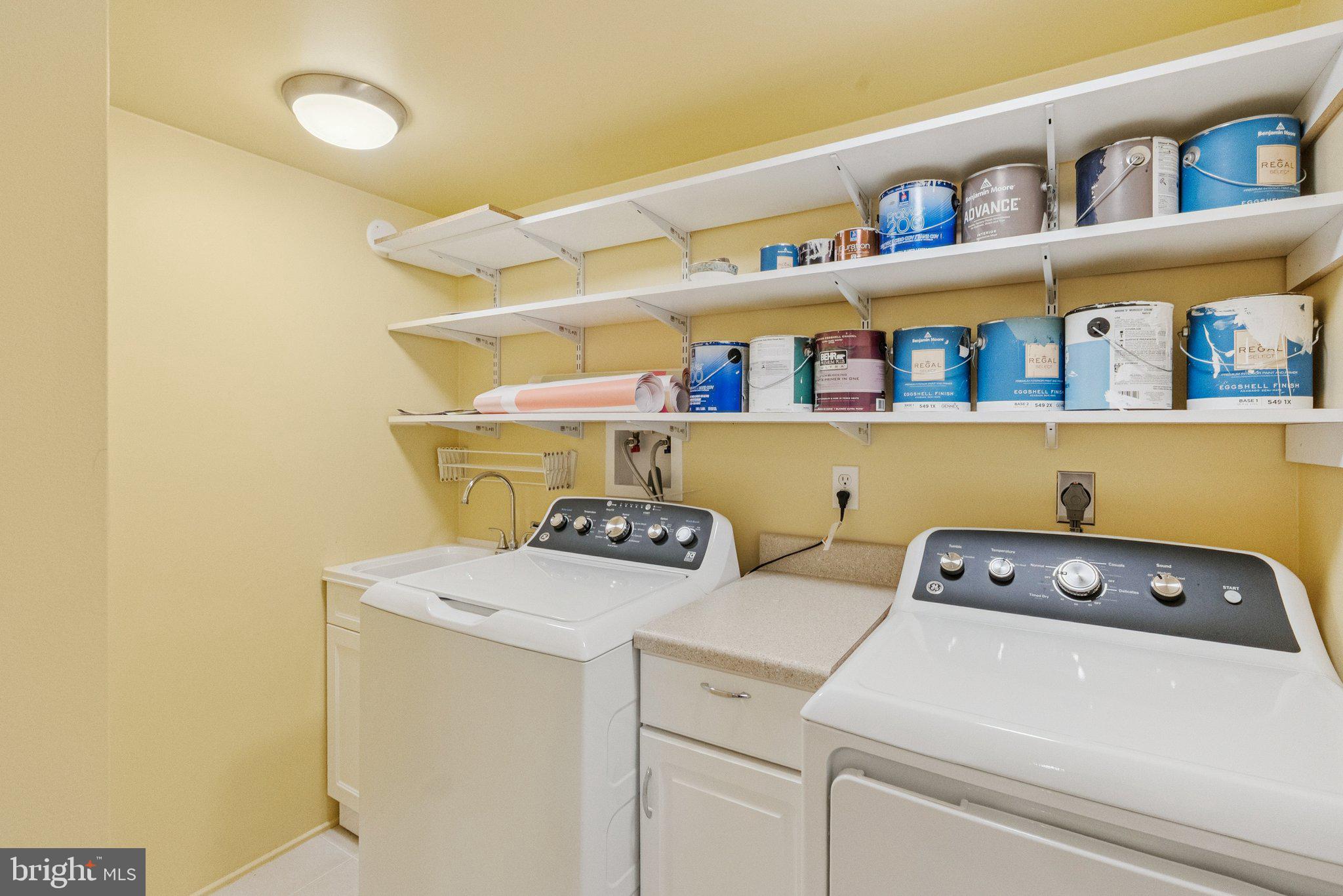 657 E Street Southeast Washington, DC 20003 - Photo 40 of 41 a utility room with dryer and washer