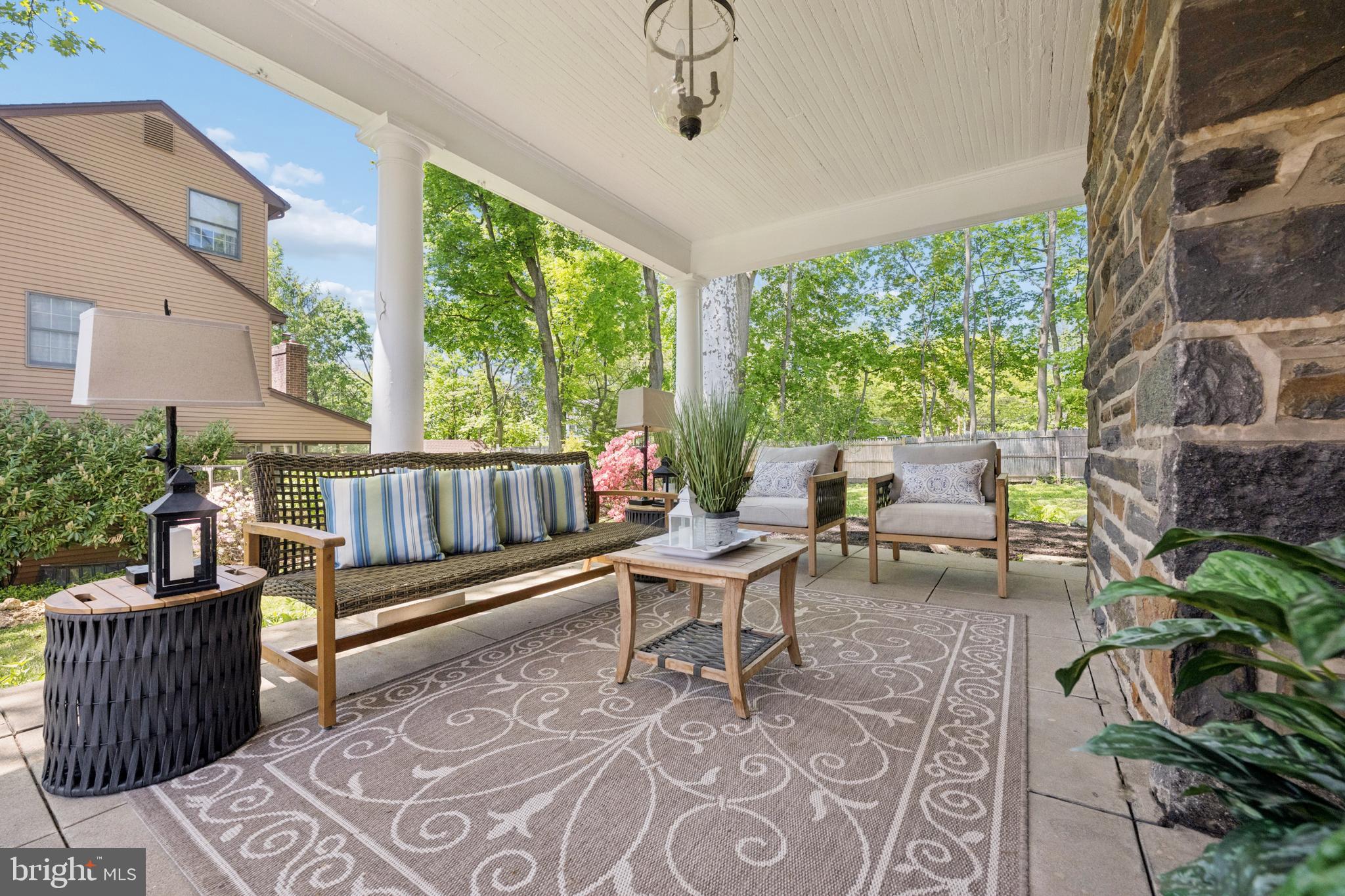 405 Wynmere Road Wynnewood, PA 19096 - Photo 8 of 44 Side porch