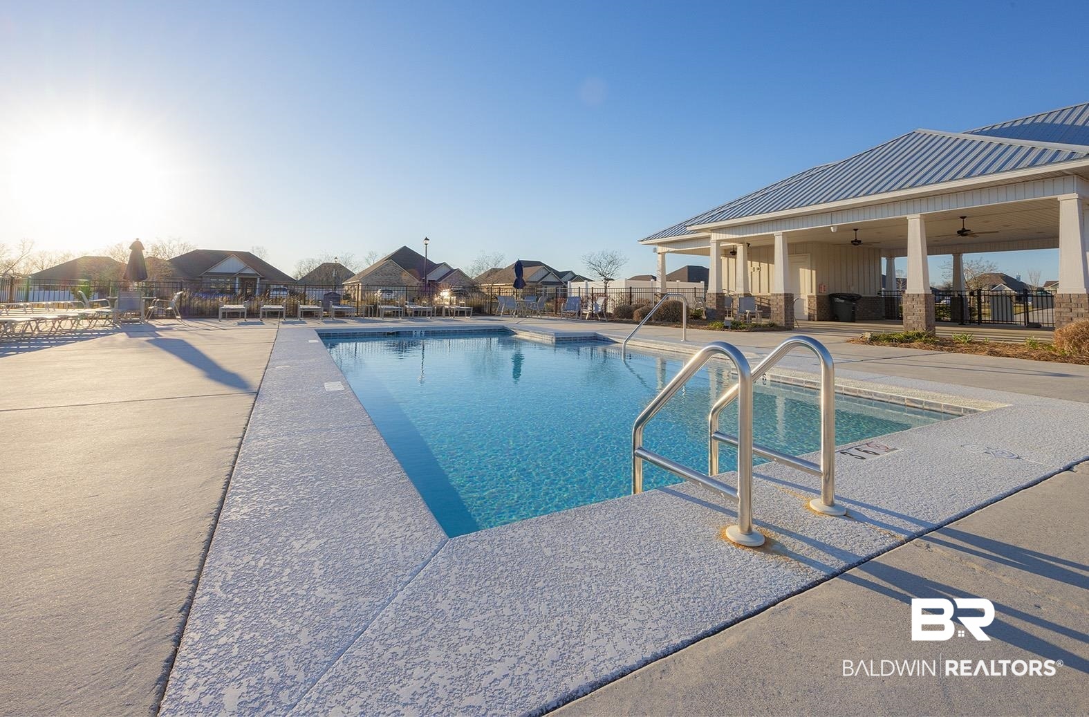 11044 Native Dancer Way Daphne, AL 36526 - Photo 48 of 67 View of swimming pool featuring a patio and ceiling fan