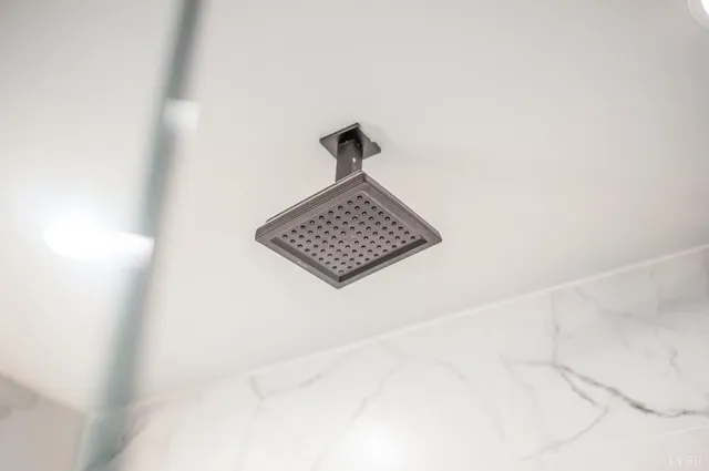 a picture of a bench in a room