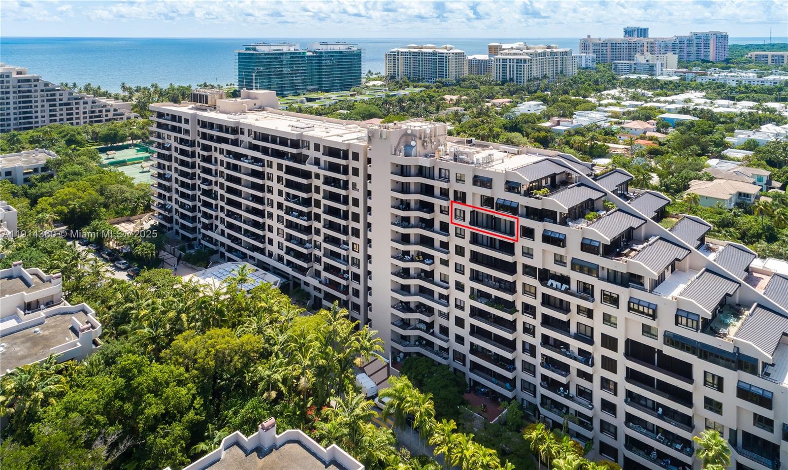 151 Crandon Boulevard, Unit 1036 Key Biscayne, FL 33149 - Photo 22 of 28 a city view with tall buildings