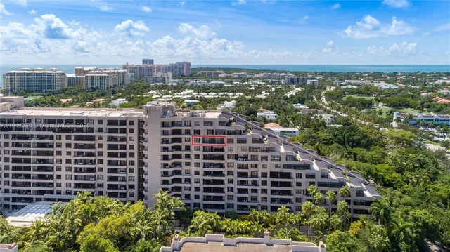 a view of a city that has tall buildings