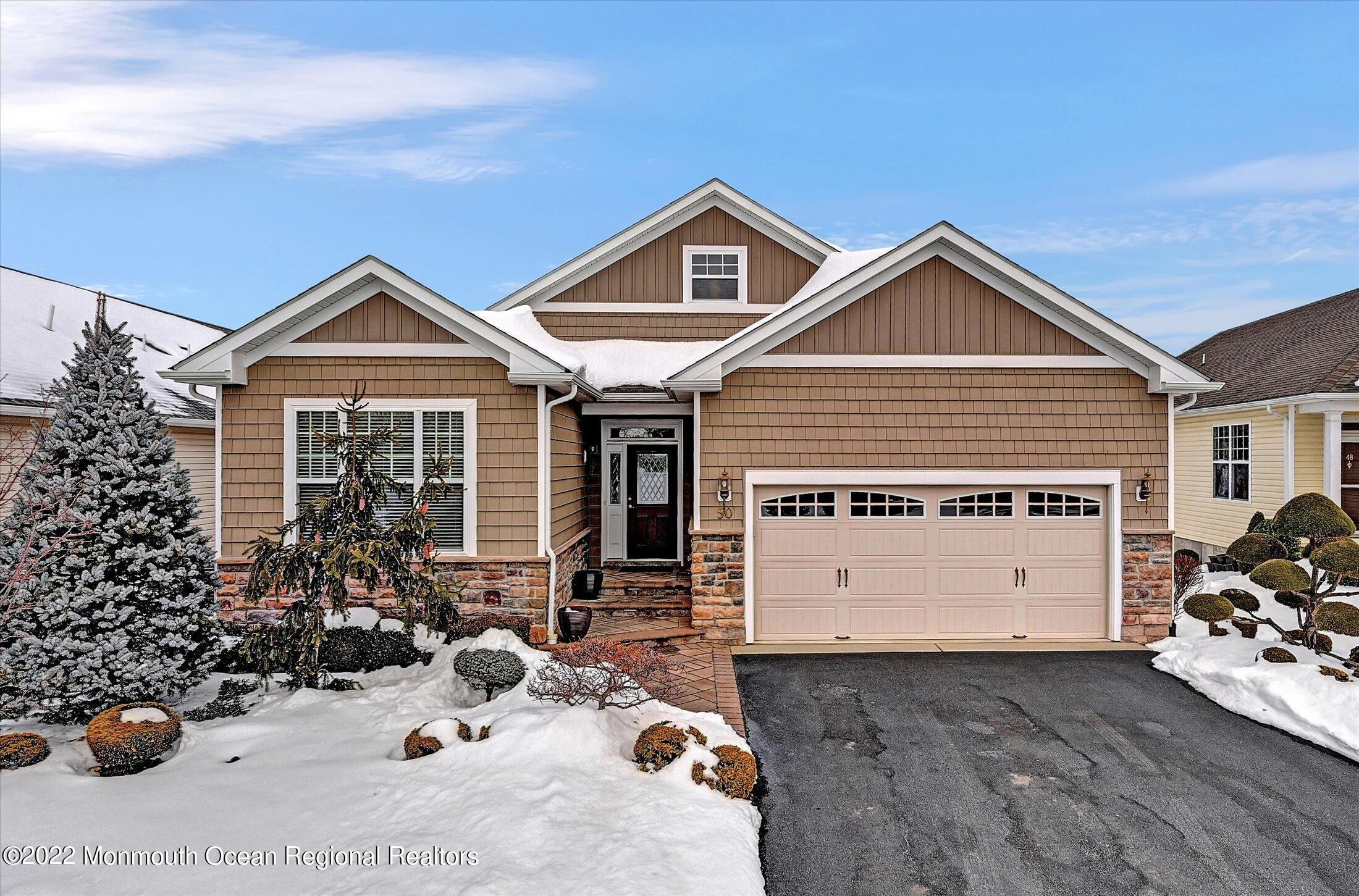 50 Riva Ridge Road Manalapan, NJ 07726 - Photo 1 of 54 Partial Stone Front