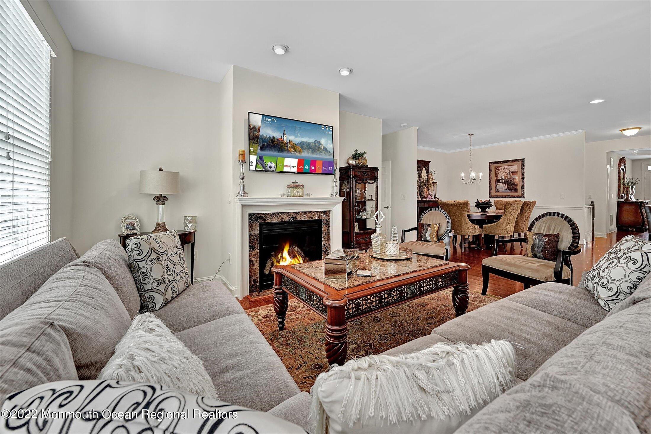 50 Riva Ridge Road Manalapan, NJ 07726 - Photo 8 of 54 Gas Fireplace
