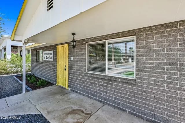 a view of house with door