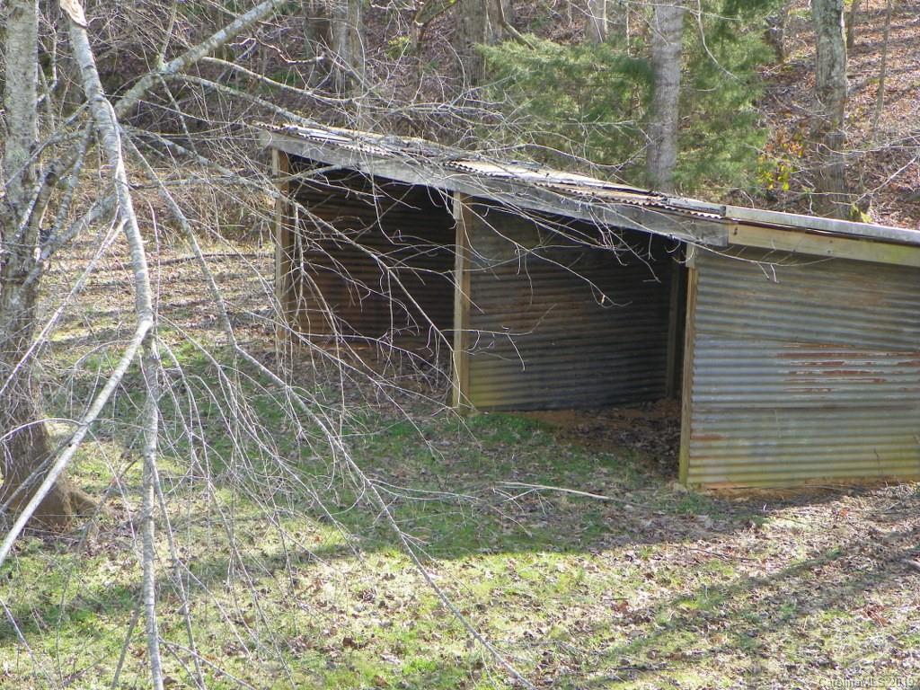 2001 Silver Creek Road Mill Spring, NC 28756 - Photo 6 of 31 a view of a yard with wooden fence and potted plants
