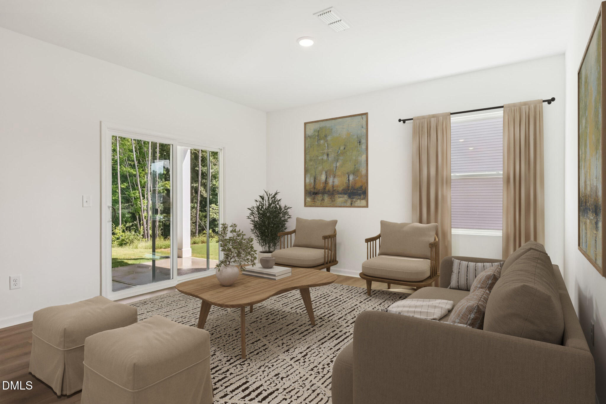 11210 Salers Loop Middlesex, NC 27557 - Photo 47 of 53 a living room with furniture and a large window
