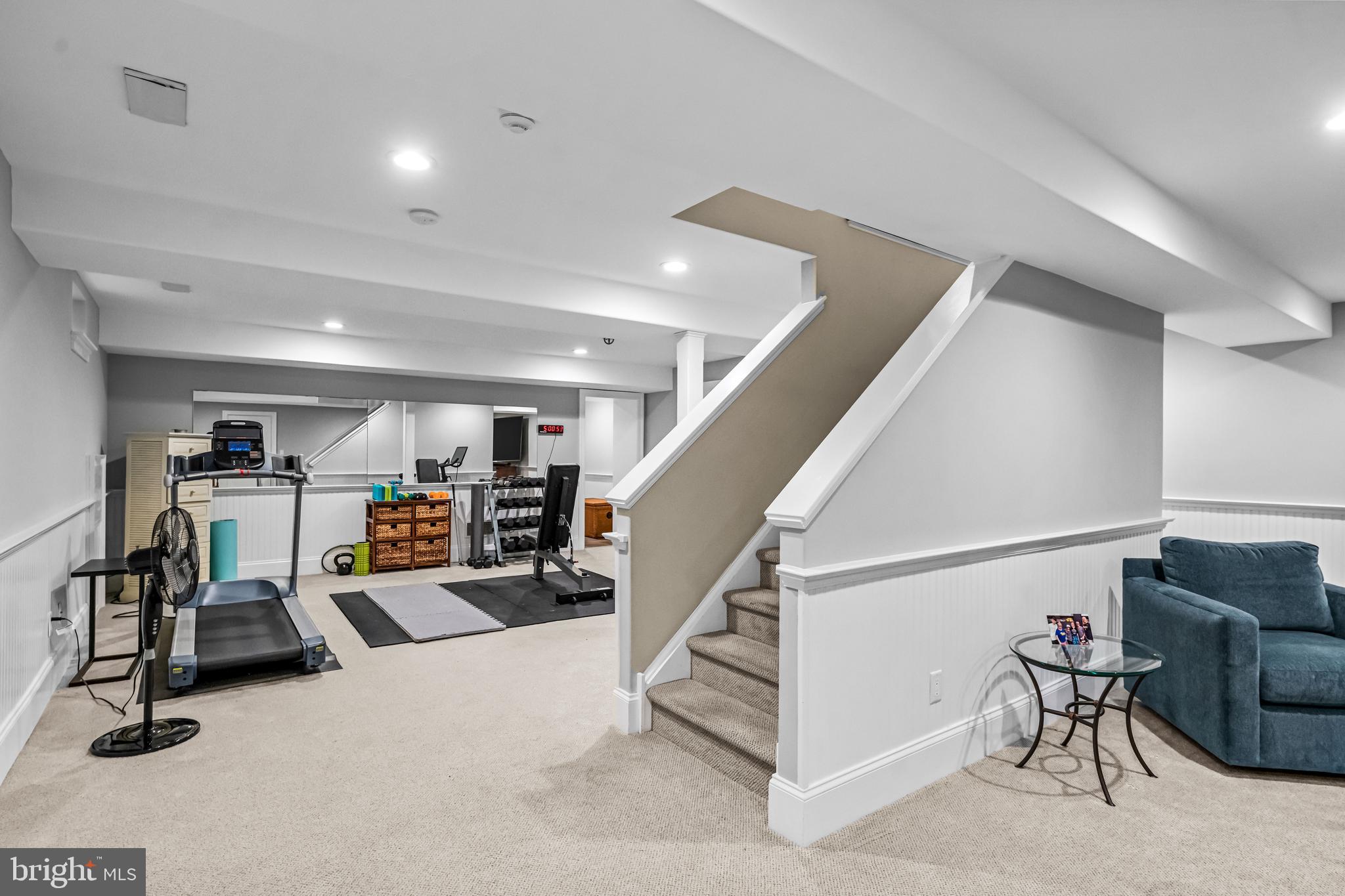 113 Deepdale Road Wayne, PA 19087 - Photo 53 of 68 a view of a livingroom with furniture and stairs