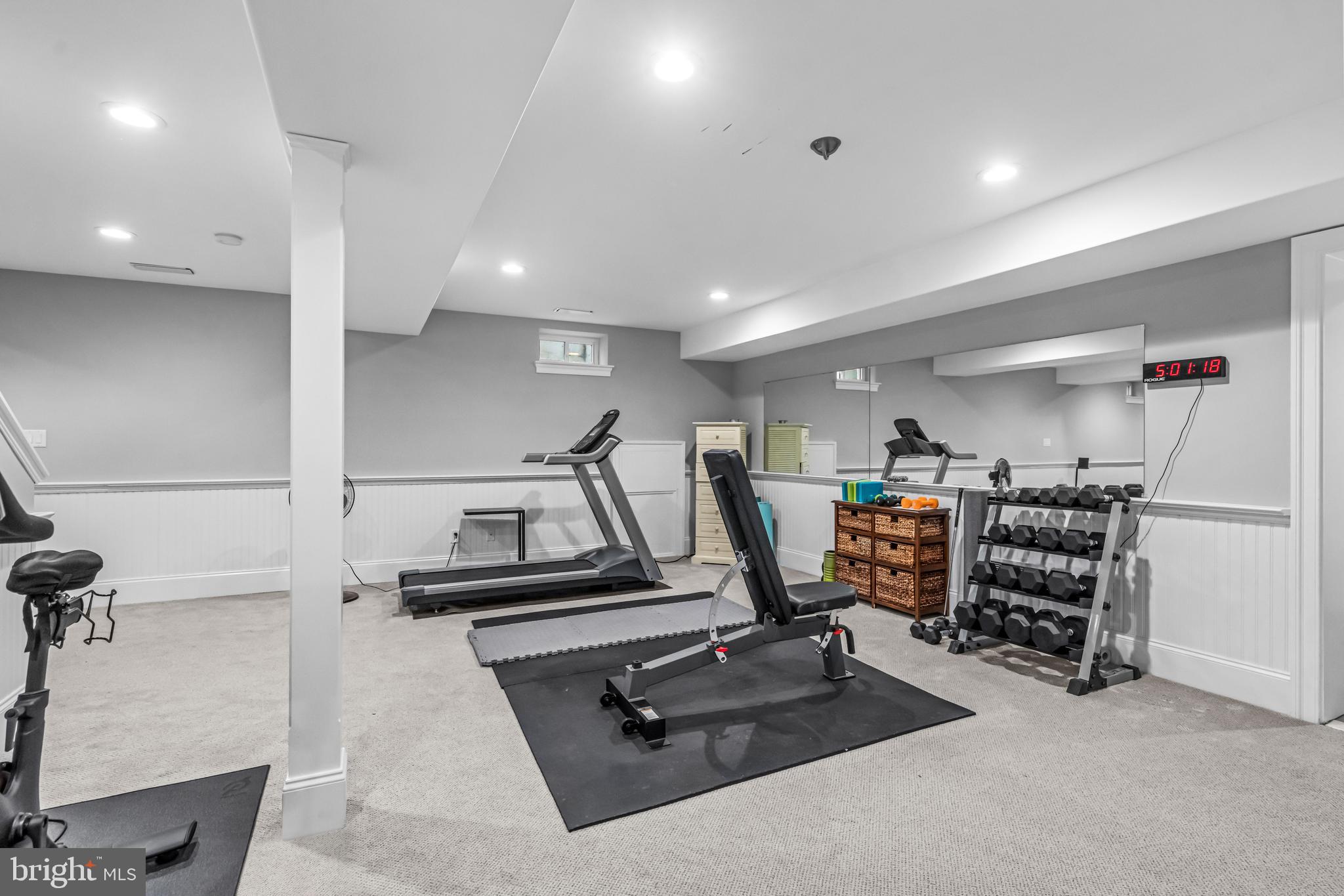 113 Deepdale Road Wayne, PA 19087 - Photo 55 of 68 a view of a room with gym equipment