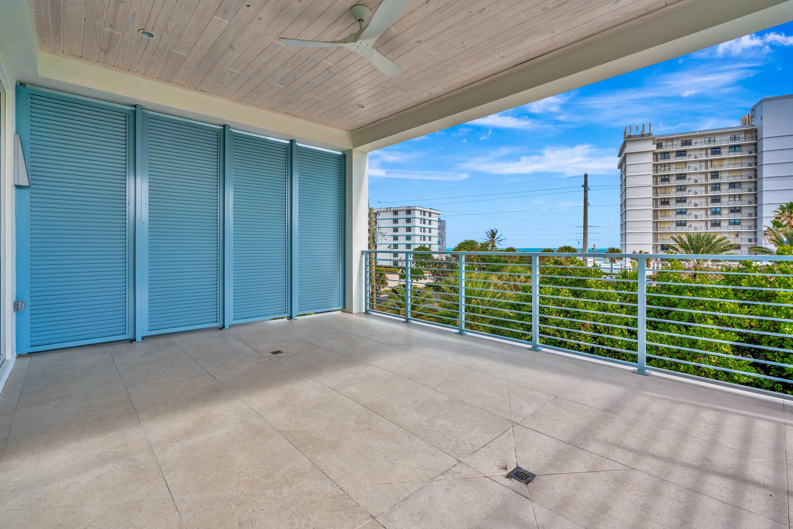 461 Venus Drive, Unit B Juno Beach, FL 33408 - Photo 23 of 85 Mezzanine Balcony w/Ocean Views