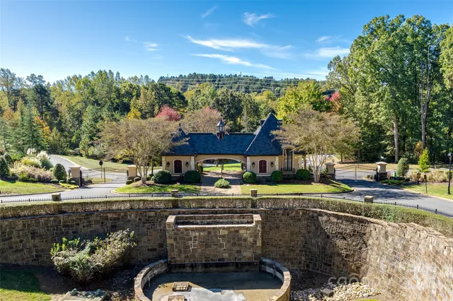 a view of a town with many houses
